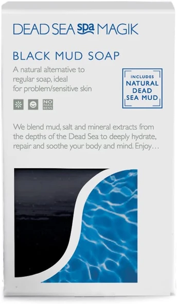 Dead Sea Spa Magik Black Mud Soap 100G ürün görseli 1