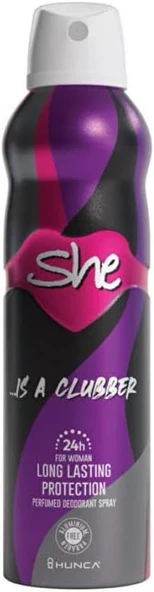 She Clubber Kadin Deodorant 150Ml ürün görseli 1