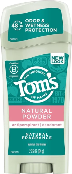 Tom'S Of Maine Kadınlar Için Terleme Önleyici Deodorant, Doğal Toz, 25 Oz. (Ambalaj Değişebilir) ürün görseli 1