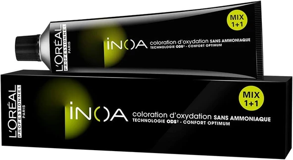 L'Oréal Professionnel Paris Inoa Saç Boyası 6.34 Koyu Kumral Dore Bakır 60 Ml ürün görseli 1