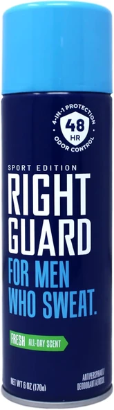 Right Guard Terlemeyi Önleyici Aerosol, Taze, 6 Ounce ürün görseli 1