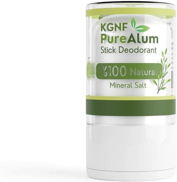 Kristal Deodorant Pure Alum - Doğal Mineral Tuz Ter Karşıtı Taş Deodorant (Büyük Boy) 120 G ürün görseli 1