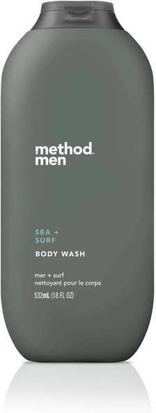 Method Yöntem Erkekler, Deniz+Sörf Vücut Yıkama, Fl Oz ürün görseli 1