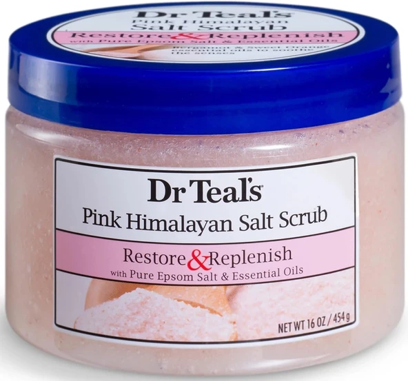 Dr.Teals Restore & Replenish Tuzu Peelingi 454Gr ürün görseli 1