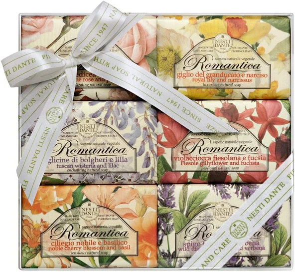 Nesti Dante Romantica Koleksi̇yonu 6*150Gr Hedi̇ye Sabun Seti̇ ürün görseli 1