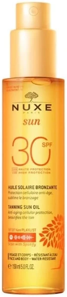 Nuxe Sun Huile Bronzante Spf30 150Ml ürün görseli 1