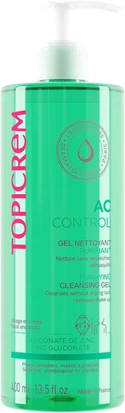 Topicrem Ac Purifying Cleansing Gel 400Ml ürün görseli 1
