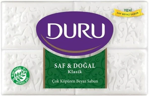 Duru Saf&Doğal Klasik Sabun, 150 Gramx4 ürün görseli 1