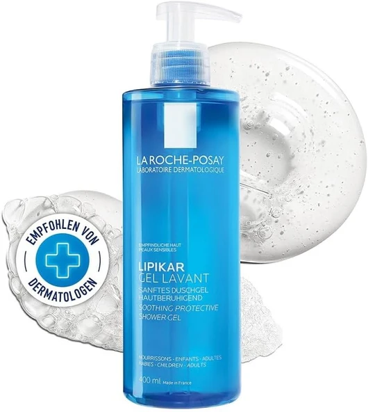 La Roche Posay Lipikar Gel Lavant Shower Gel - Duş Jeli 400Ml ürün görseli 1