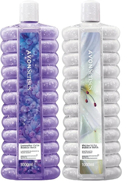 Avon Lavanta Zambak Kokulu Banyo Köpüğü Paketi ürün görseli 1