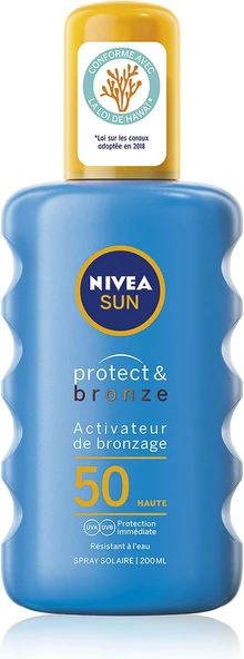 Sun Protect Bronz Güneş Spreyi Spf 50 Faktör 200 Ml ürün görseli 1