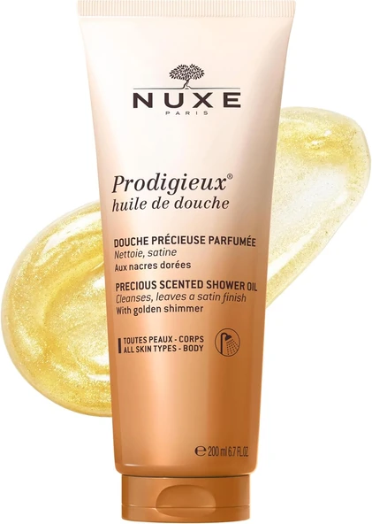 Nuxe Huile De Douche Prodigieuse 200Ml 3264680008313 299940 ürün görseli 1