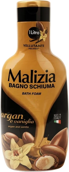 Malizia Duş Jeli Argan Vanilya 1000 Ml ürün görseli 1