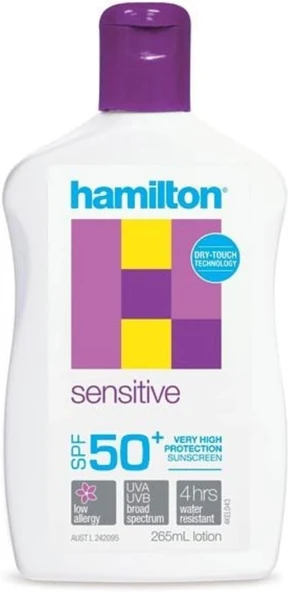 Sensitive Spf50+ Lotion 265Ml ürün görseli 1