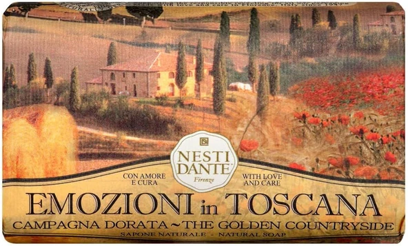 Emozioni In Toscana Katı Sabun 250 Gr (Campagna Dorata) ürün görseli 1