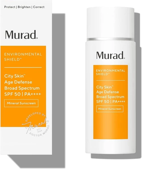 Murad City Skin Age Defense Spf 50 - Etkili Mineralli Gündüz Bakımı Kremi (50 Ml) ürün görseli 1