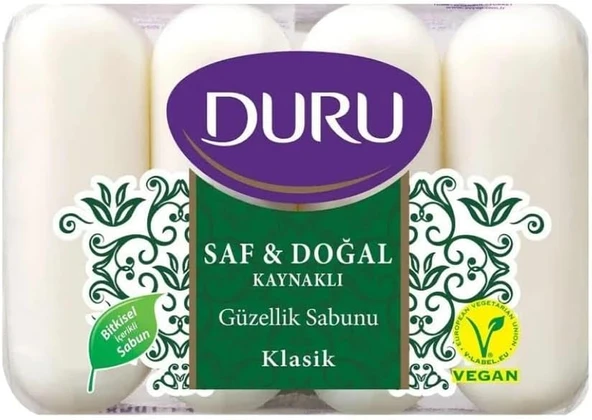 Duru Saf&Doğal Klasik Sabun, 70 Gramx4 ürün görseli 1