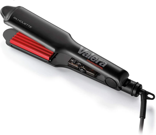 Valera Silhouette, Mod.: 647.02, Profesyonel Kreppeisen Seramik Tourmaline Technology & Yüzen Plates System – Genişlik Profesyonel Plaka Ile 6 Wellen ürün görseli 1