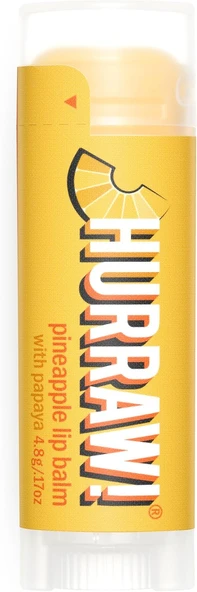 Hurraw Papaya Pineapple Ananas Aromalı Lip Balm ürün görseli 1