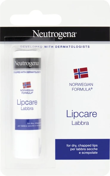 Norveç Formülü Dudak Balsamı Klasik Kuru Dudaklar Için Spf 4, 4.8G ürün görseli 1