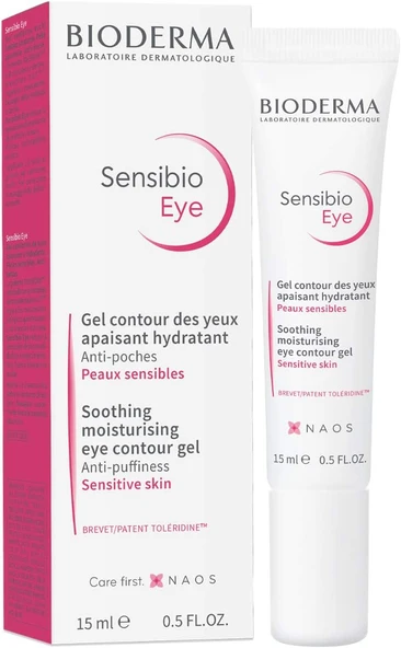 Sensibio Eye Hassas Göz Çevresi Için Hyalüronik Asit Kafein İçeren Nemlendirici Bakım Kremi 15 Ml ürün görseli 1