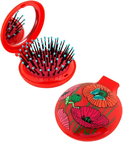 Pylônes Ladyretro Ayna Haşhaş Çiçekli ürün görseli 1