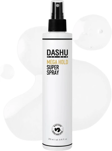 Dashu, Hızlı Kuruyan, Güçlü Saç Şekillendirici Sprey For Men Mega Hold Spray 250 Ml ürün görseli 1