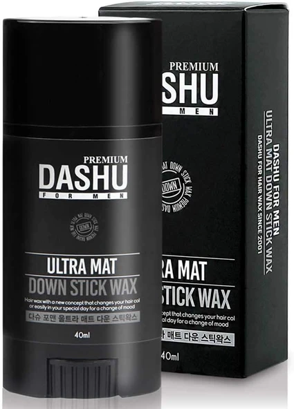 Dashu Pratik Güçlü Kalıntı Bırakmayan Mat Stick Wax For Men Mat Down Stick Wax 40G, 8706 ürün görseli 1