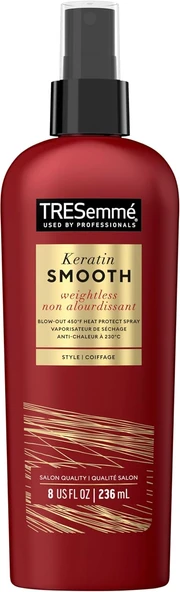 Tresemmé Thermal Creations Keratin Pürüzsüz Bırakılan Isı Sprey, Keratin Marula Yağı Ile Saç Isısı Koruma Formülü 236 G ürün görseli 1
