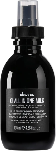 Davines Oi/Oil All In One Milk Tüm Saç Tipleri İçin Bakım Sütü 135Ml ürün görseli 1