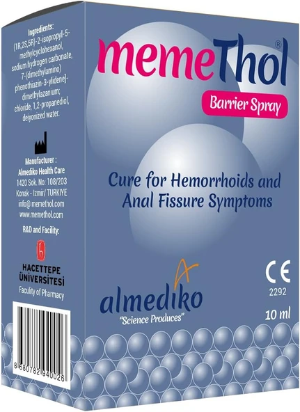 Memethol Bariyer Sprey 10 Ml ürün görseli 1