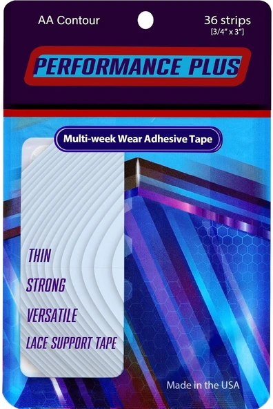 True Tape Performance Protez Saç Bandı Oval (Aa - 2,0Cm X 7.5Cm) 36 Adet ürün görseli 1