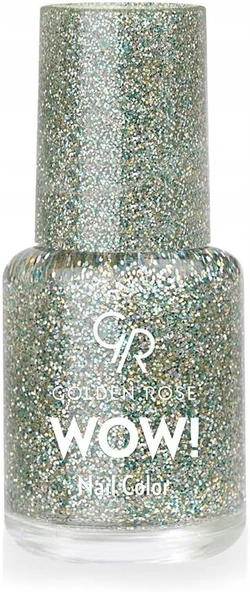 Wow Nail Color Glitter No: 204 - Işıltılı Oje 6 Ml ürün görseli 1