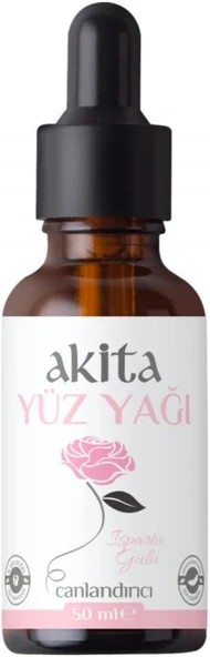 Akita% 100 Doğal Yüz Yağı Isparta Gülü 50Ml - Yüksek Frekans ürün görseli 1
