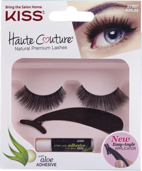 Kiss Khl03Gt Haute Couture Single Saç Boyası Lashes-Lust 1 Takma Kirpik (1 Çift) ürün görseli 1
