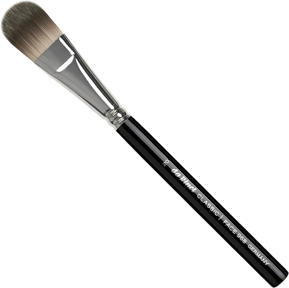 Da Vinci Cosmetics 968 Klasik Fondöten Fırçası, Oval Sentetik, Boyut 20, 21,5 Gram ürün görseli 1