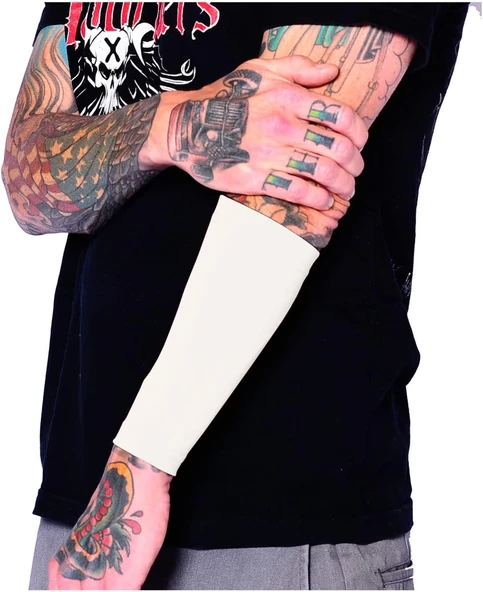 Tat2X Ink Armor Ön Kol 22,86 Cm Dövme Kaplama Kol - Kaymaz Tutucu - Abd Yapımı (Tek Ön Kol Dövme Örtme Kolu) ürün görseli 1