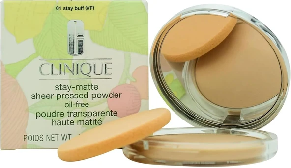 Stay Matte Sheer Pressed Powder Oil Free No 01 Pudra 1 Paket (1 X 7.6 G) ürün görseli 1