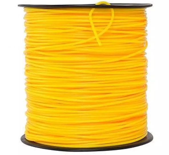 Nylgrass Tırpan Misinası Sarı Altıköşe 3.3 mm 950 mt ürün görseli 1