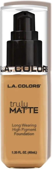 La Colors Truly Matte Fondöten-Golden Beige 40Ml ürün görseli 1