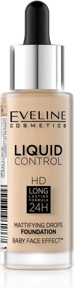 Eveline Liquid Control Foundation İn Dropper /015/- Bej ürün görseli 1