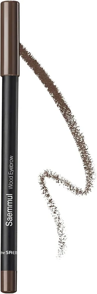 The Saem Doğal Görünüm Sunan Kaş Kalemi - Saemmul Wood Eyebrow - Gray Brown ürün görseli 1