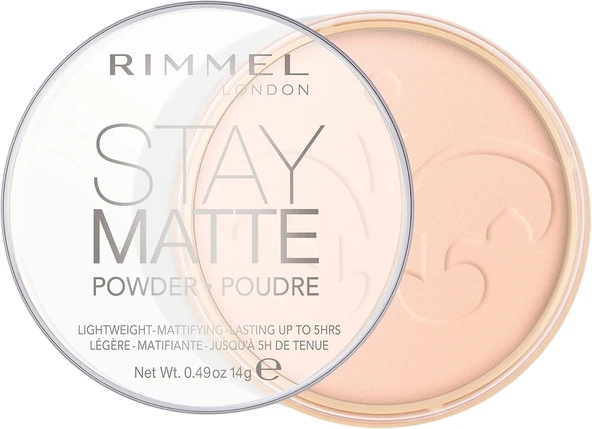 Rimmel London Pudra Stay Matte Powder 002 Pink Blossom ürün görseli 1