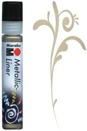 Marabu Resim Metalik Liner Bej ürün görseli 1