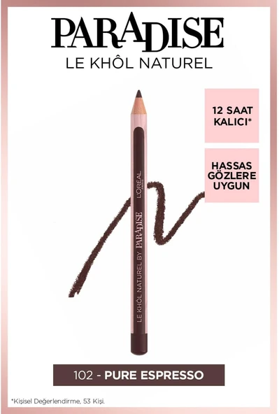L'Oreal Paris Superline Le Khol Eyeliner Kahverengi ürün görseli 1