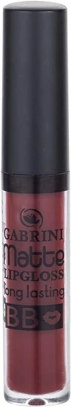 Gabrini Matte Lipgloss Mat Dudak Parlatıcısı (No: 8) ürün görseli 1
