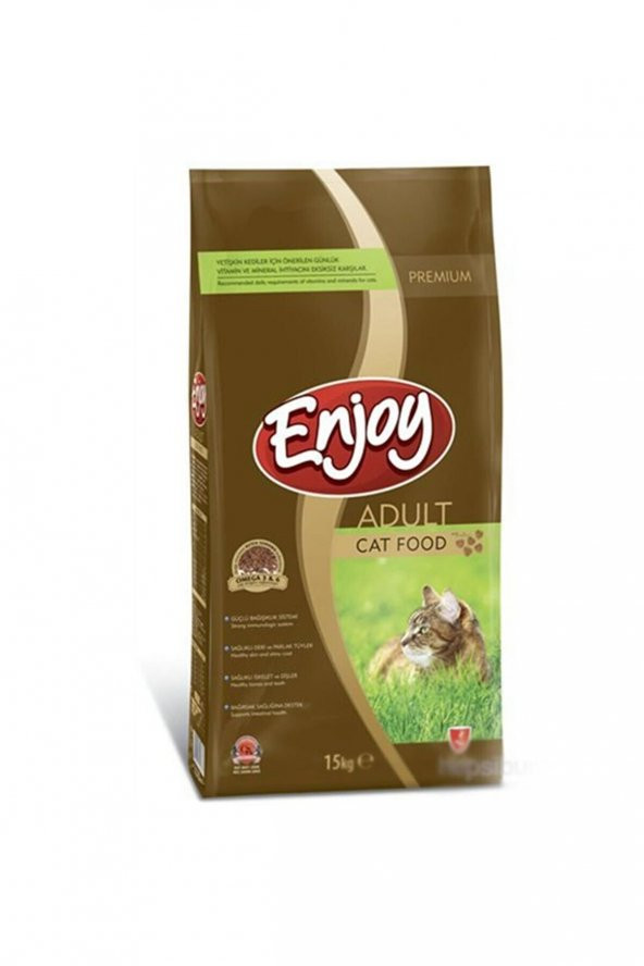 Enjoy Tavuklu Yetişkin Kedi Maması 15kg ürün görseli 1