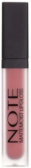 Cosmetique Mattemoist Lipgloss 413 Coral Touch Yarı Mat Saten Bitişli Likit Ruj - Kahverengi ürün görseli 1