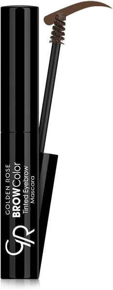 Brow Color Tinted Eyebrow Mascara No: 04 Medium Brown - Fiber İçerikli Kaş Maskarası ürün görseli 1