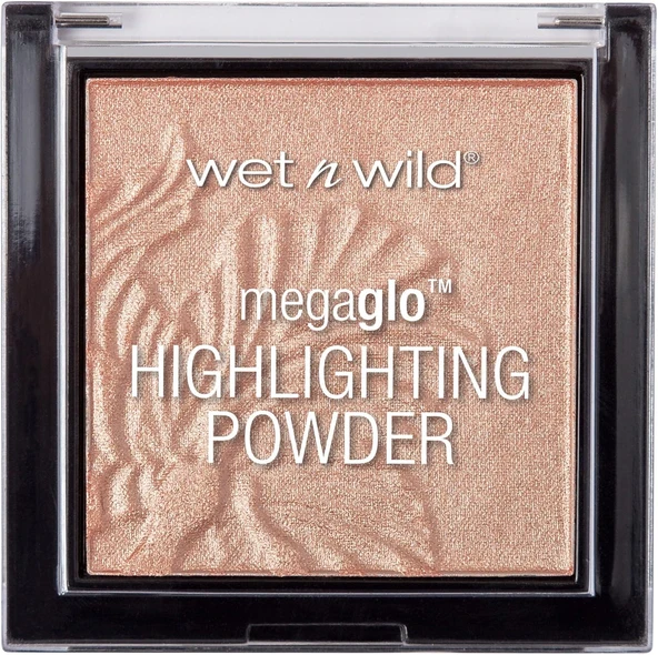 Wet N Wild Megaglo Highlighting Powder, Highlighter Makeup, Shimmer Glow, Pink Precious Petals ürün görseli 1